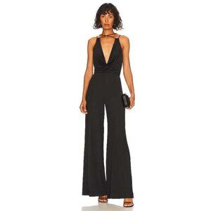L'Academie Torin Jumpsuit in Black Size L